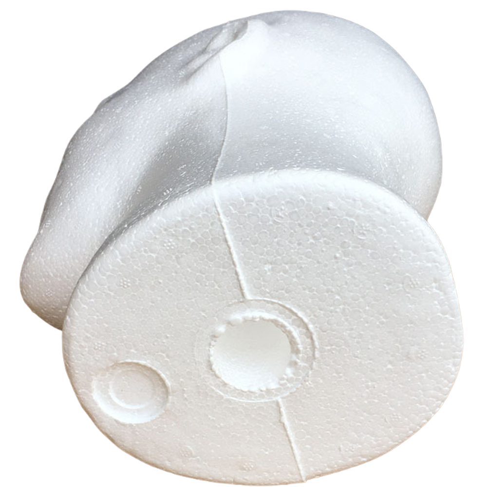 1PC Male Mannequin Head Easy-Pack Foam Wig Stand Durable Smooth Surface Wig Cap Holder for Store Salon Home