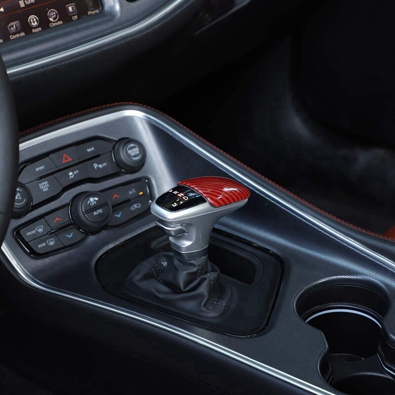 Voor challenger versnellingspookknop afdekking accessoires voor dodge challenger charger