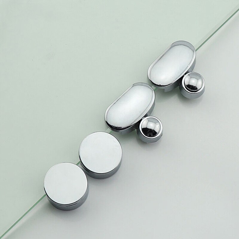 Advertising Plate Glass Clamp Fixed Clip Mirror Fixed Fitting Bathroom Mirror Glass Mirror Hinger Fixed Accessories