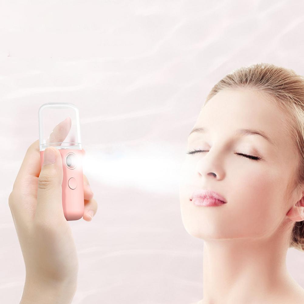 Mini Mist Spuit Gezicht Hydraterende Luchtbevochtiger Usb Oplaadbare Hydrating Apparaat