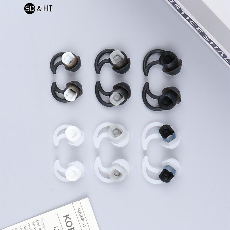 Embouts d'écouteurs de remplacement en silicone pour Bose, QC20, QC30, SIE2, IE3, écouteurs sans fil Soundsport, suppression du bruit, embouts d'oreille, 3 paires