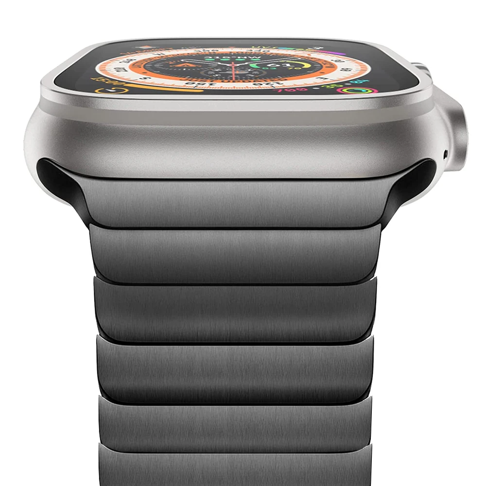 Metallinen ranneke apple watch 10 46mm 42mm ultra 49mm 9 8 7 45mm 41mm -rannekkeelle, kellonranneke iwatch series 6 5 4 se 44mm 40mm -mallille