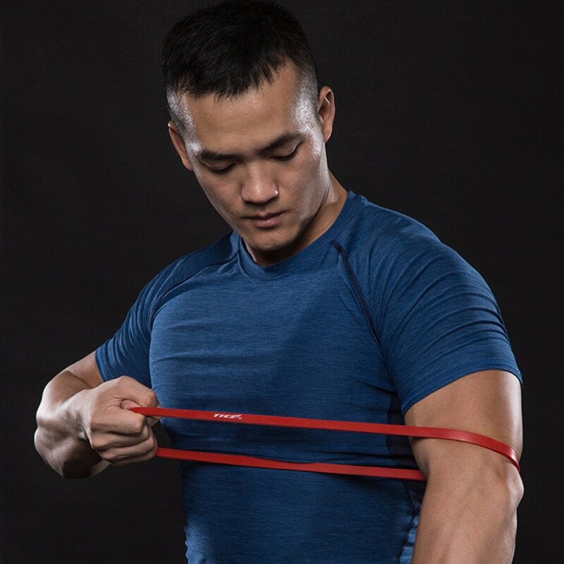 Bandes de résistance En Latex Naturel Boucle En Caoutchouc Gym Extenseur Renforcer D'entraînement De Fitness À Domicile Tirez Butin Bande Élastique 1 PIÈCES