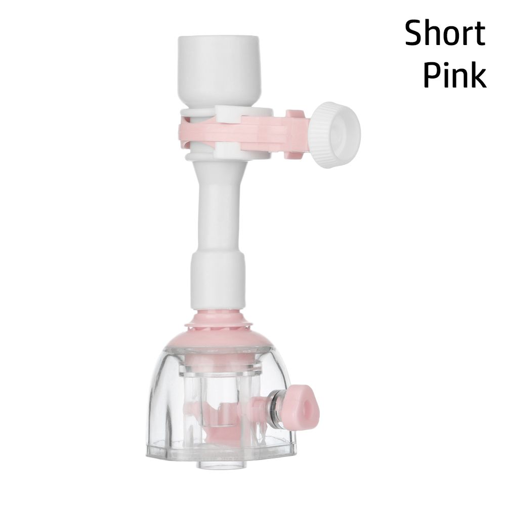 Water-saving Flexible Diffuser Extender Splash-Proof Water Filter Tap Outlet Head Kitchen Faucet Water-tap Extender: Blue