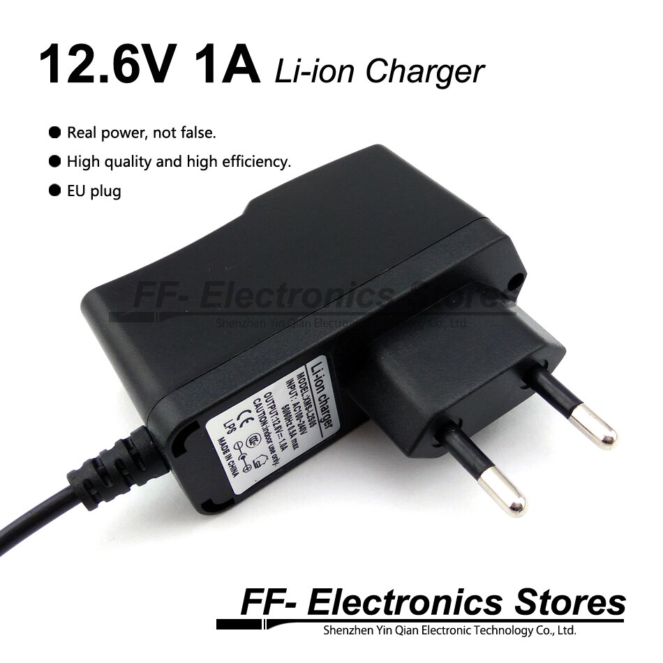 Genuine/Original Liitokala 12.6V 1A 3A 5A Lithium battery pack charger 3S battery 12V charger DC head is 5.5 * 2.1mm