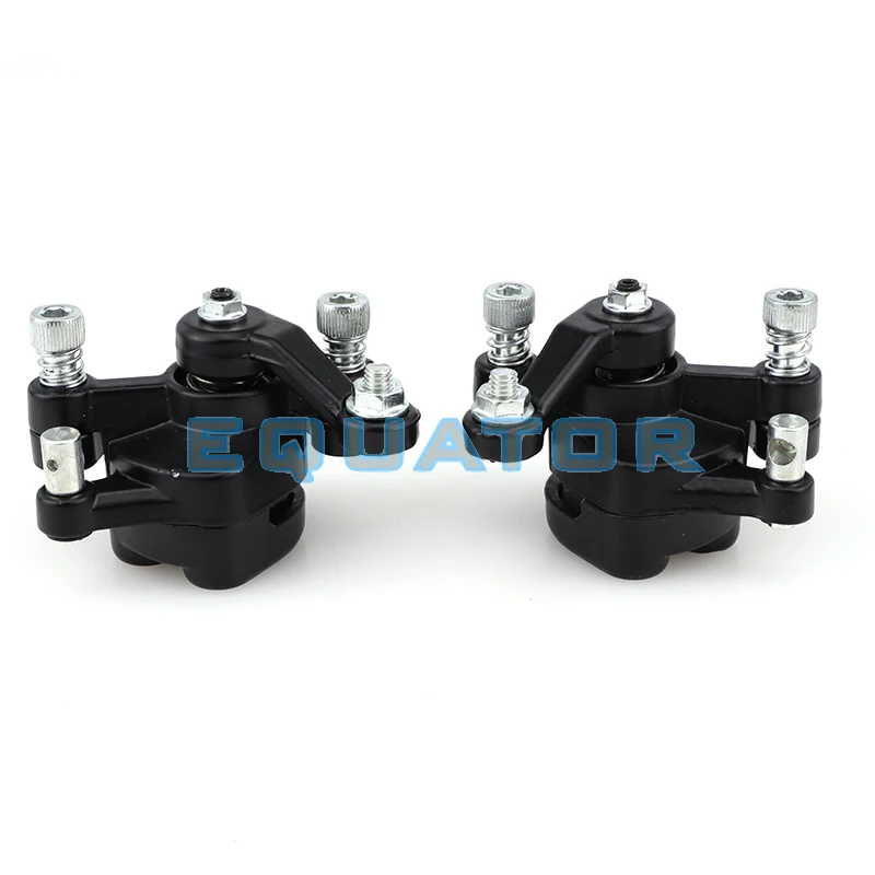 Pinza de freno de disco delantera/trasera negra para 2 tiempos 33cc 43cc 49cc Mini Moto niños Dirt Pocket Bike ATV Quad Go Kart Scooter de Gas