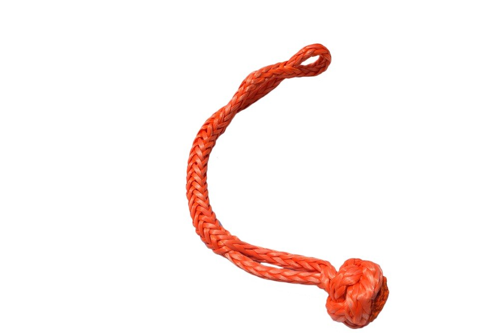 Orange 7/16*4.3inch Soft Shackles ,UHMWPE Soft Shackle,Rope Shackle,Sailing Shackle for atv utv suv