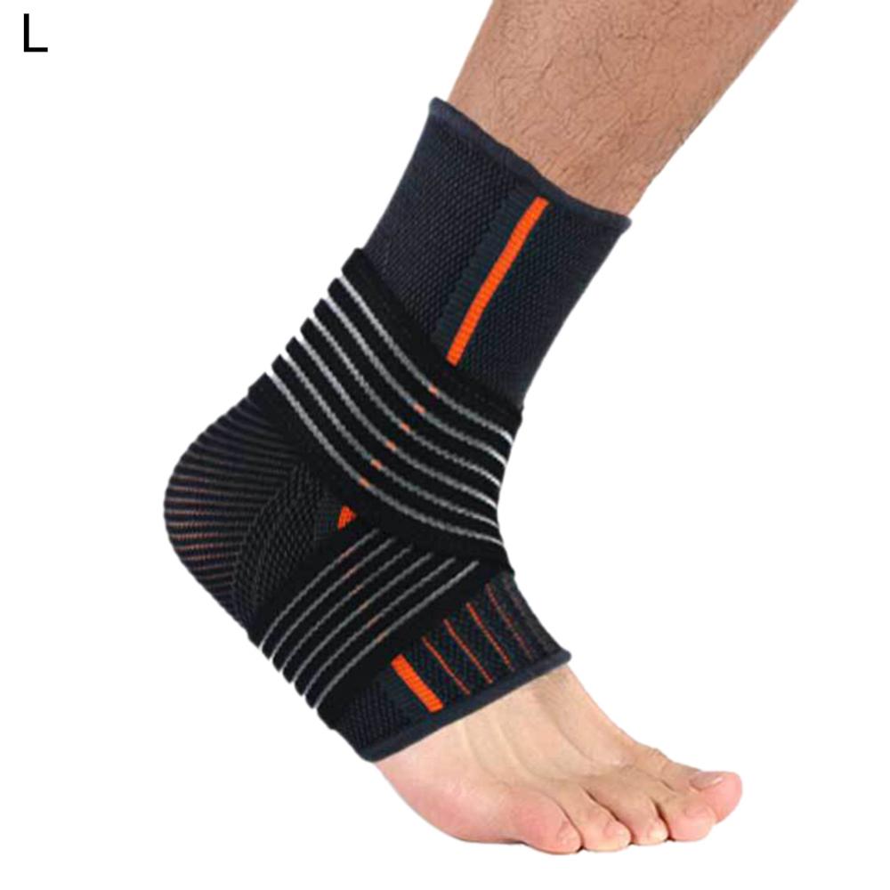 Verstelbare Stretch Zelfopwarming Enkel Guard Veiligheid Sport Ankle Brace Protector Voor Voetbal Basketbal Sport Fitness
