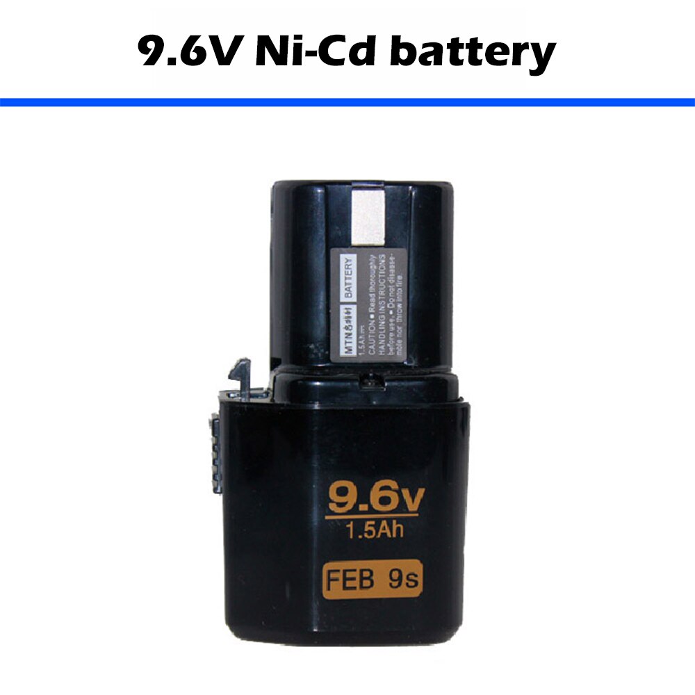 7.2V 9.6V 12V Electric Cordless Screwdriver Drill Nickel-cadmium Batteries Electrical Tools Electric Drill Battery Accessories
