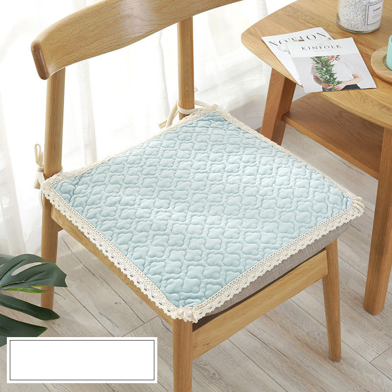 Geometrische Patroon Stoelkussens Dikker Zachte Student Seat Pad Winter Warm Kantoor Stoel Zitten Mat Antislip Pluche Kruk kussens: Type C-10