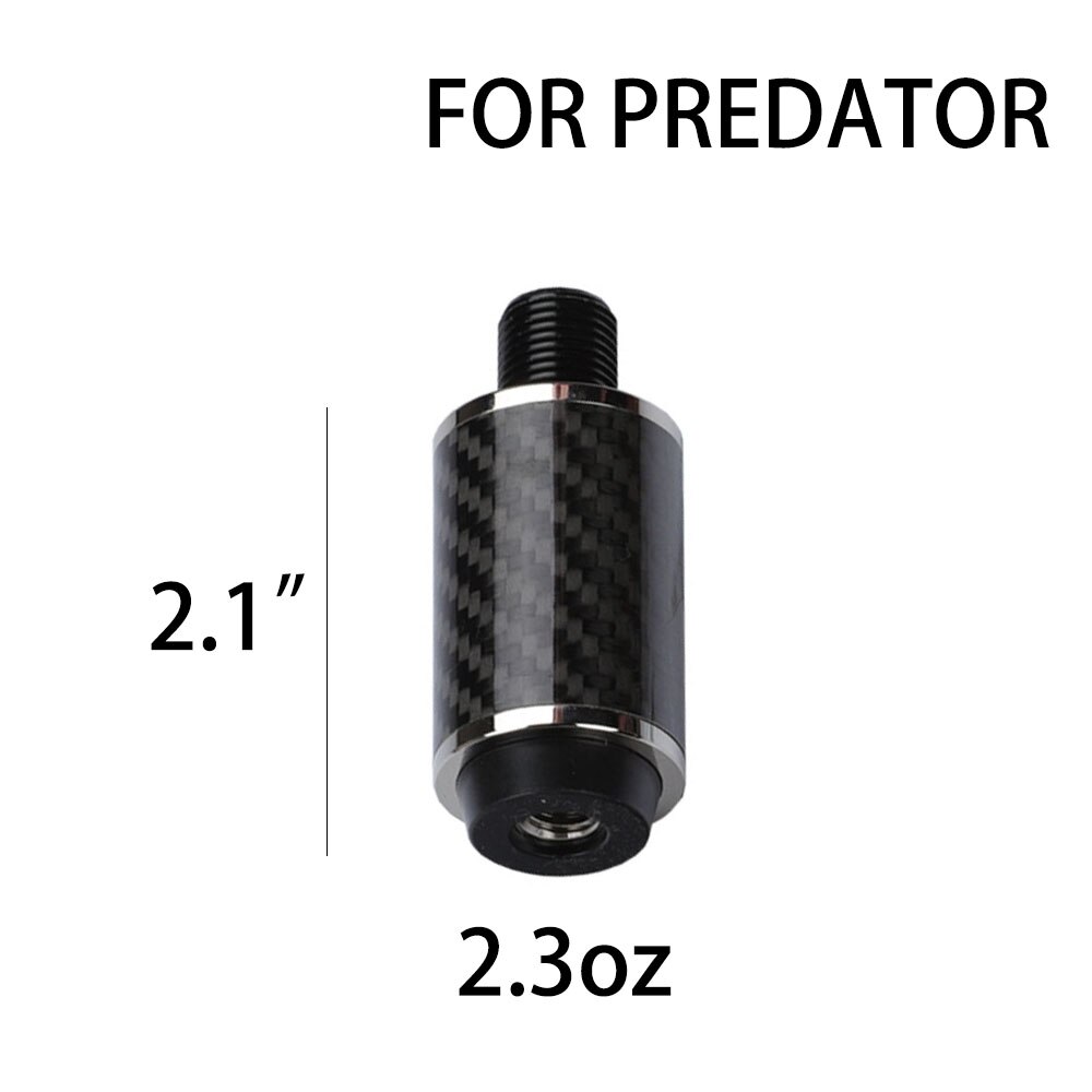 Carbon Fiber Billiard Pool Cue Extension Bumper Extender Extension for PREDATOR MEZZ ZOKUE HOW FURY Billiard Accessories: 2.1 for Prodator