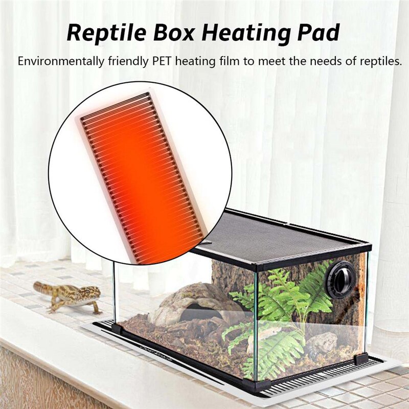 Esterilla de calor hidropónica impermeable para plantas de semillero, almohadilla de calefacción, calefacción para tanques de reptiles