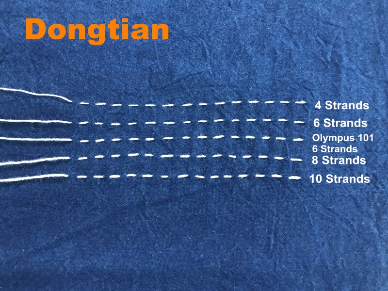 500Meter/pack 100% Cotton 6 Strands 8 Strands Sashiko Thread Regular Sashiko Thread High Cost Performance