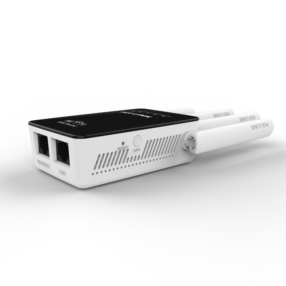 PIXLINK – Mini répéteur Wifi sans fil, 300Mbps, extension longue portée, Booster, prise UK EU US AU WR09