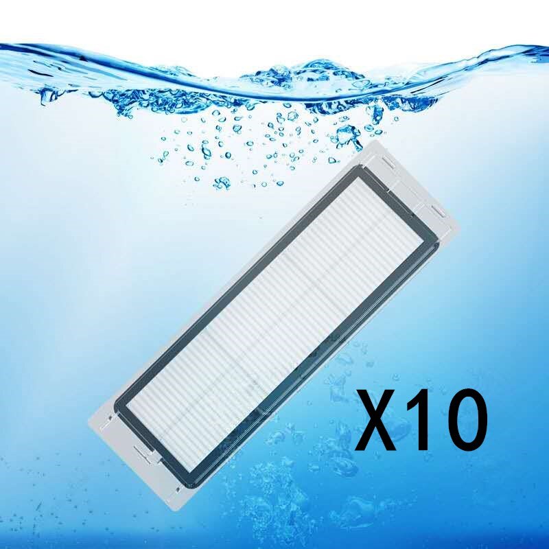Waschbar Neue Hepa-Filter Luftfilter für Roborock S5 / S6 / S5Max / S6Max / S6Maxv / S6rein roboter Staubsauger Teile: 10Stck