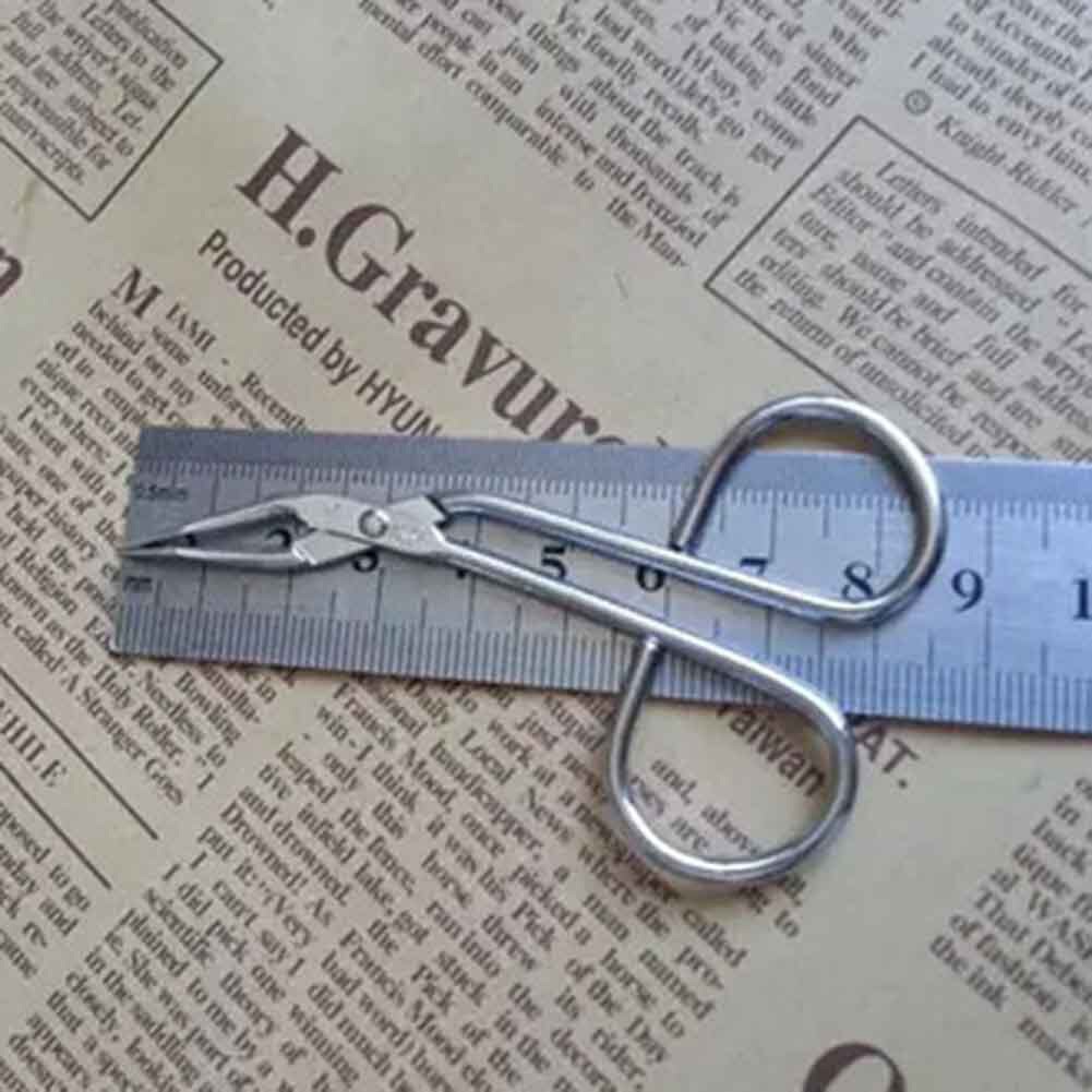 3 stücke Schere Geformt Augenbraue Pinzette Clip Flache Spitze Pinzette Haar Zupfer für Haar Augenbrauen Heißer Mdf