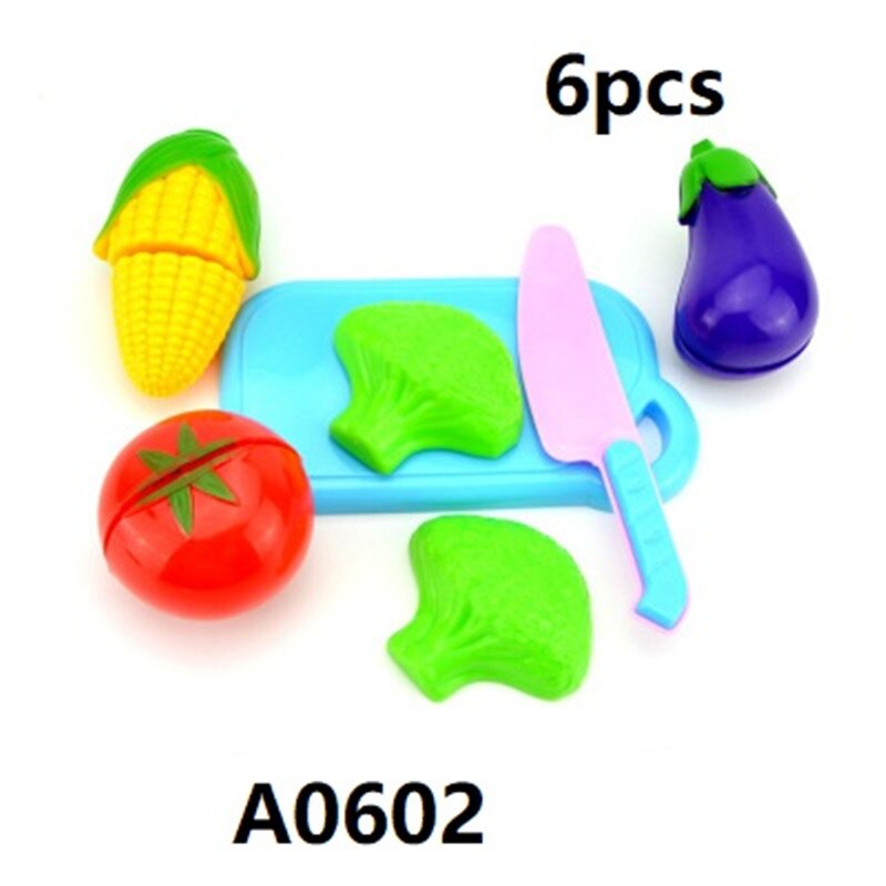 23 pz/set plastica taglio frutta e verdura giocattoli con cestino bambini cucina giocattoli finta gioca giocattoli educativi