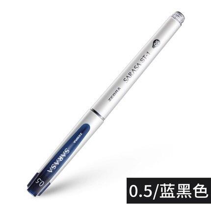 Zèbre SARASA couleur neutre stylo JJZ58 0.38/0.5mm couleur bonbon stylo pince grande capacité stylo étudiants prennent des Notes: 0.5 blue black