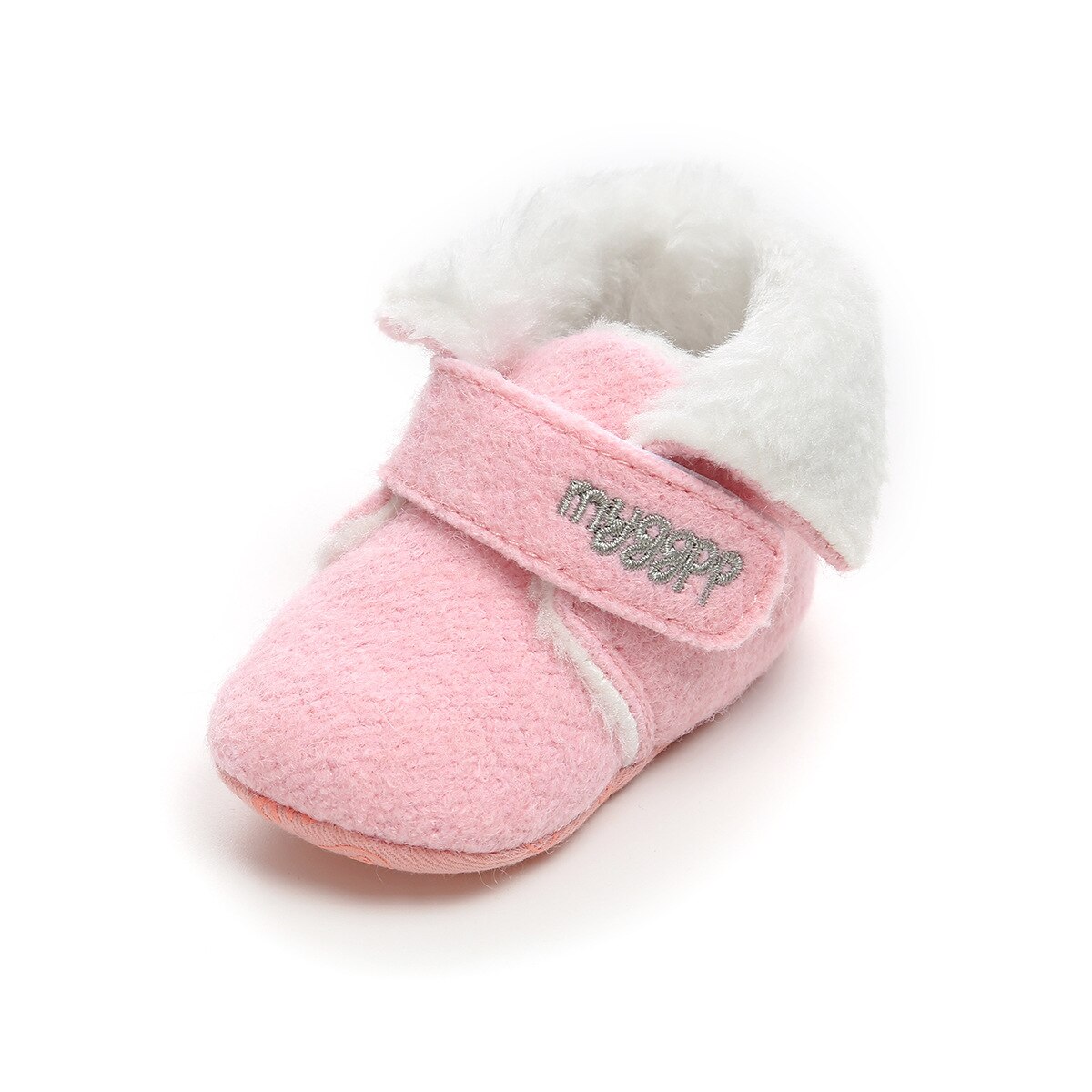 Winter Baby Meisjes Schoenen Zachte Doek Bodem Warme Booties Baby Jongens Winter Boot Baby Mocassins: B / 1