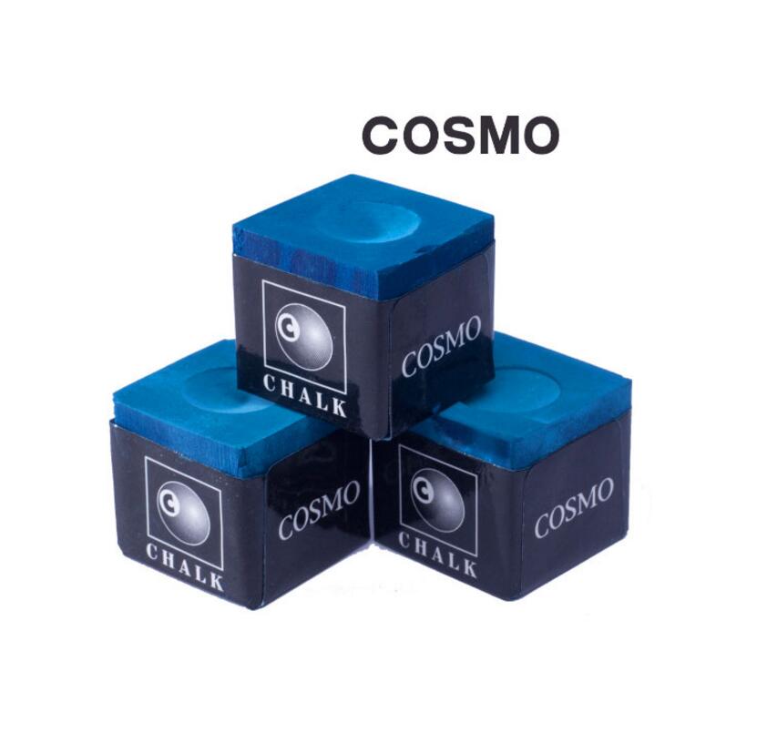 Original COSMO Chalk Billiard Chalk Blue Oil Pool Chalk Snooker Chalk 1 PCS Billiard Accessories Collection