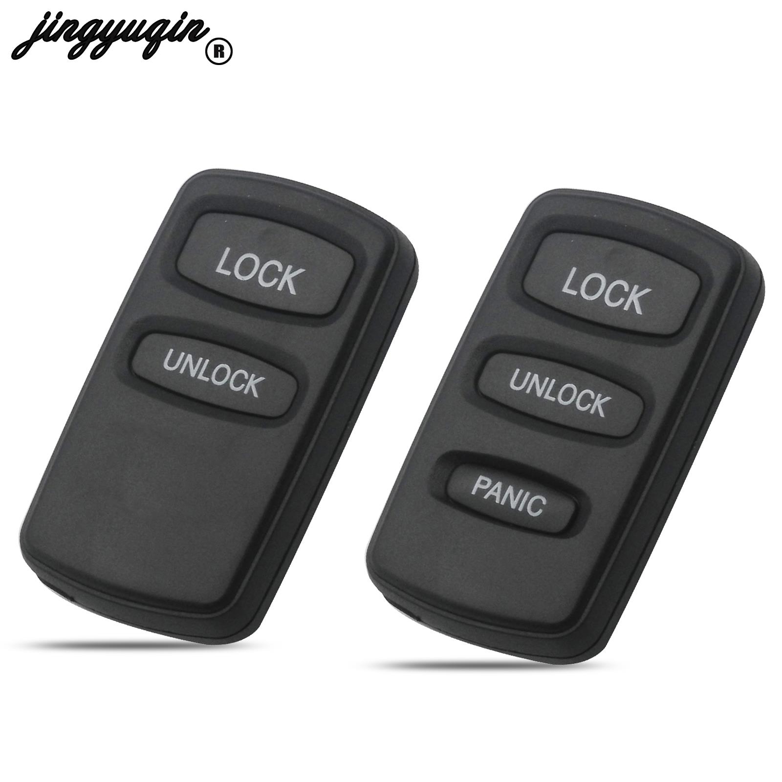 jingyuqin Remote Contro Key Shell Fob Key Case Cover 2/3 Buttons For Mitsubishi Lancer Outlander Pajero V73 Galant Montero Sport