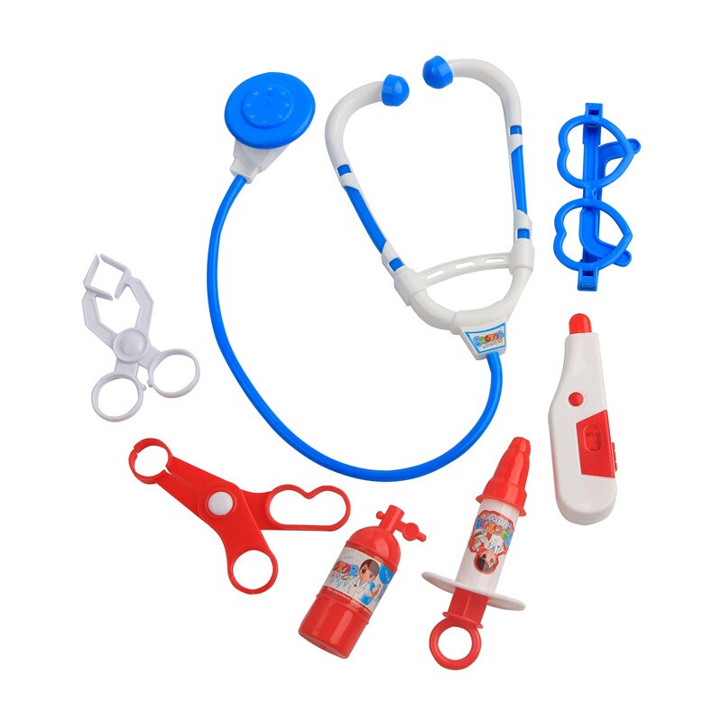 Kit låtsas leka doktorleksaker för barn rollspel klassiska leksaker simulering sjukhus låtsas leka doktor lekset leksaker för barn