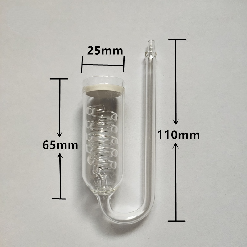 1 Pc Aquarium CO2 Diffuser Glass Tank Bubble Atomizer Reactor Solenoid Regulator Moss CO2 Atomizer for 60~300L Plants: C