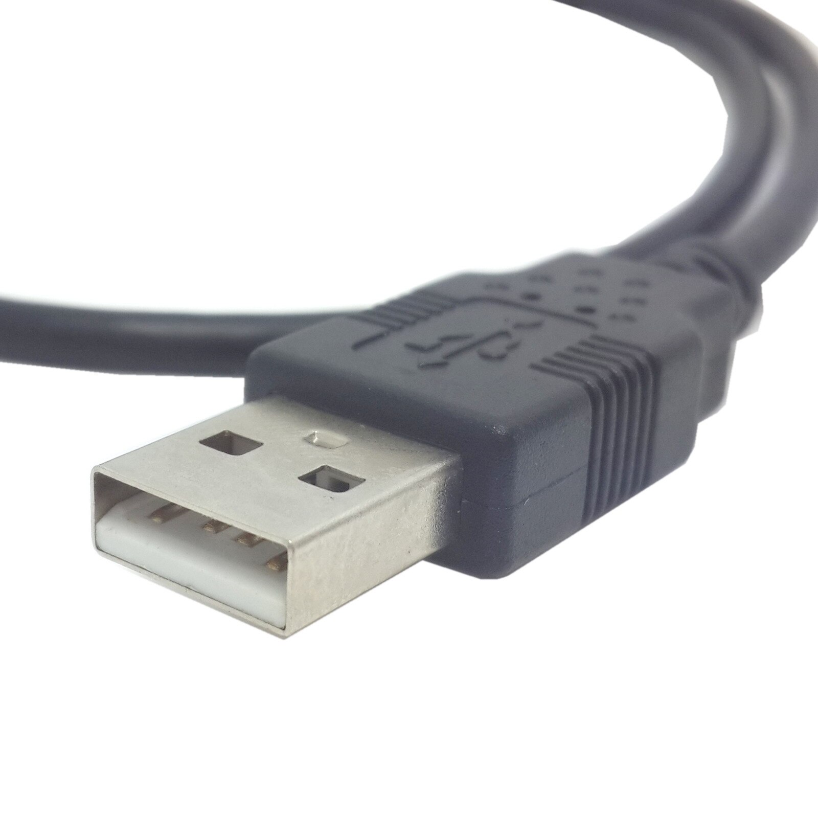 Xiwai Mini USB B 5Pin macho 90 grados hasta ángulo a USB 2,0 macho cable de datos 0,5 m