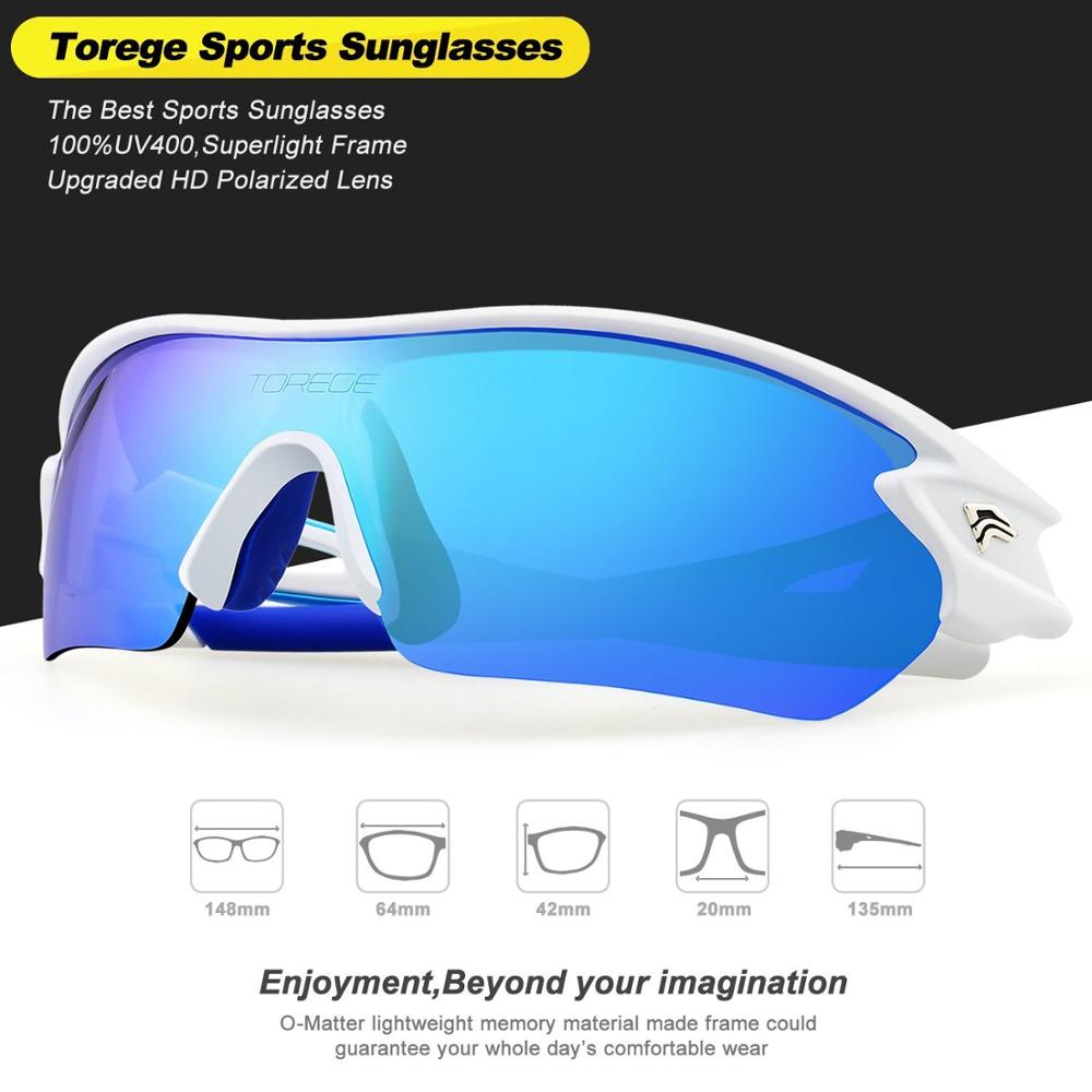 polarisierte Sport Sonnenbrille Mit 5 Austauschbaren Objektiv für Männer Frauen Radfahren Laufen Fahren Angeln Golf Baseball Gläser