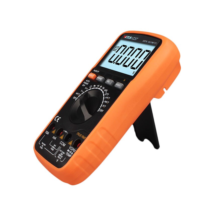 VC97 Victor Digital Multimeter Auto Range Capacitance Frequency Temperature Multimetro tester pocket accesoir meter