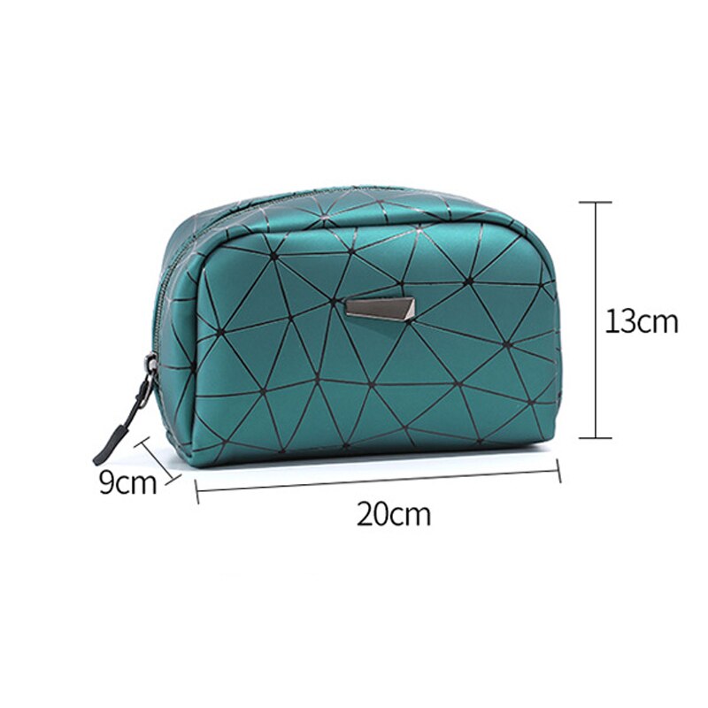Bolsa feminina maquiagem, sacola de viagem organizadora para itens de higiene pessoal