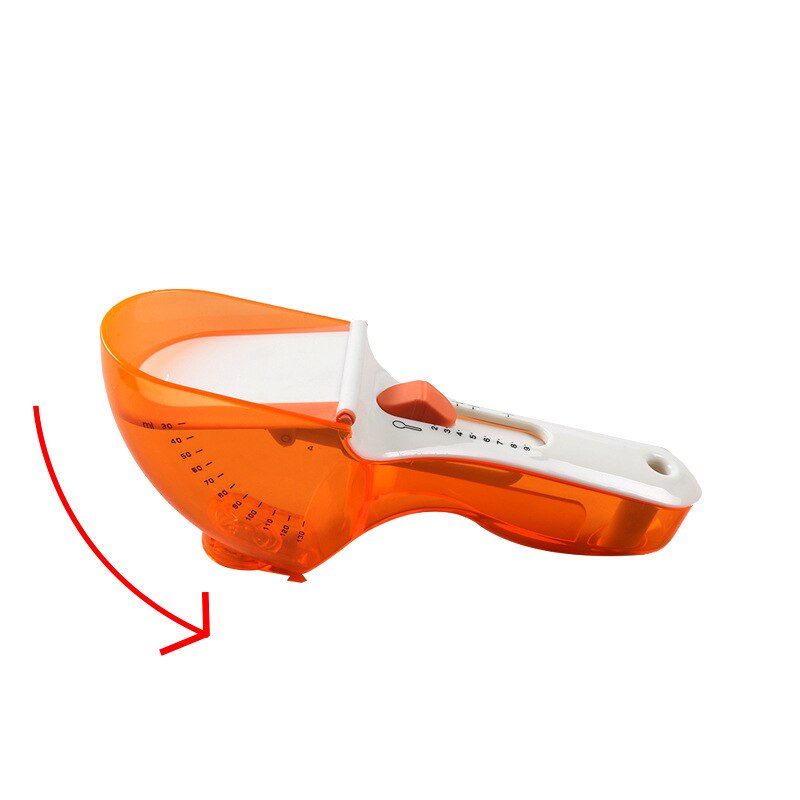 2 Styles Adjustable Measuring Spoon Plastic Measuring Spoon With Scale For Cooking 5ml To 30ml Adjustable Measuring Scoop H996