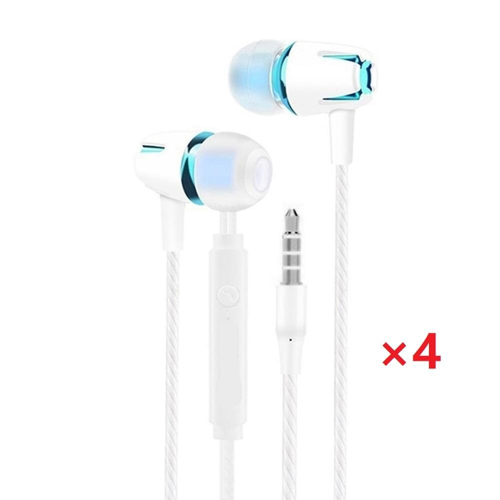Auriculares estéreo deportivos para correr, auriculares InEar de 3,5mm para teléfono inteligente y Android: NO.6