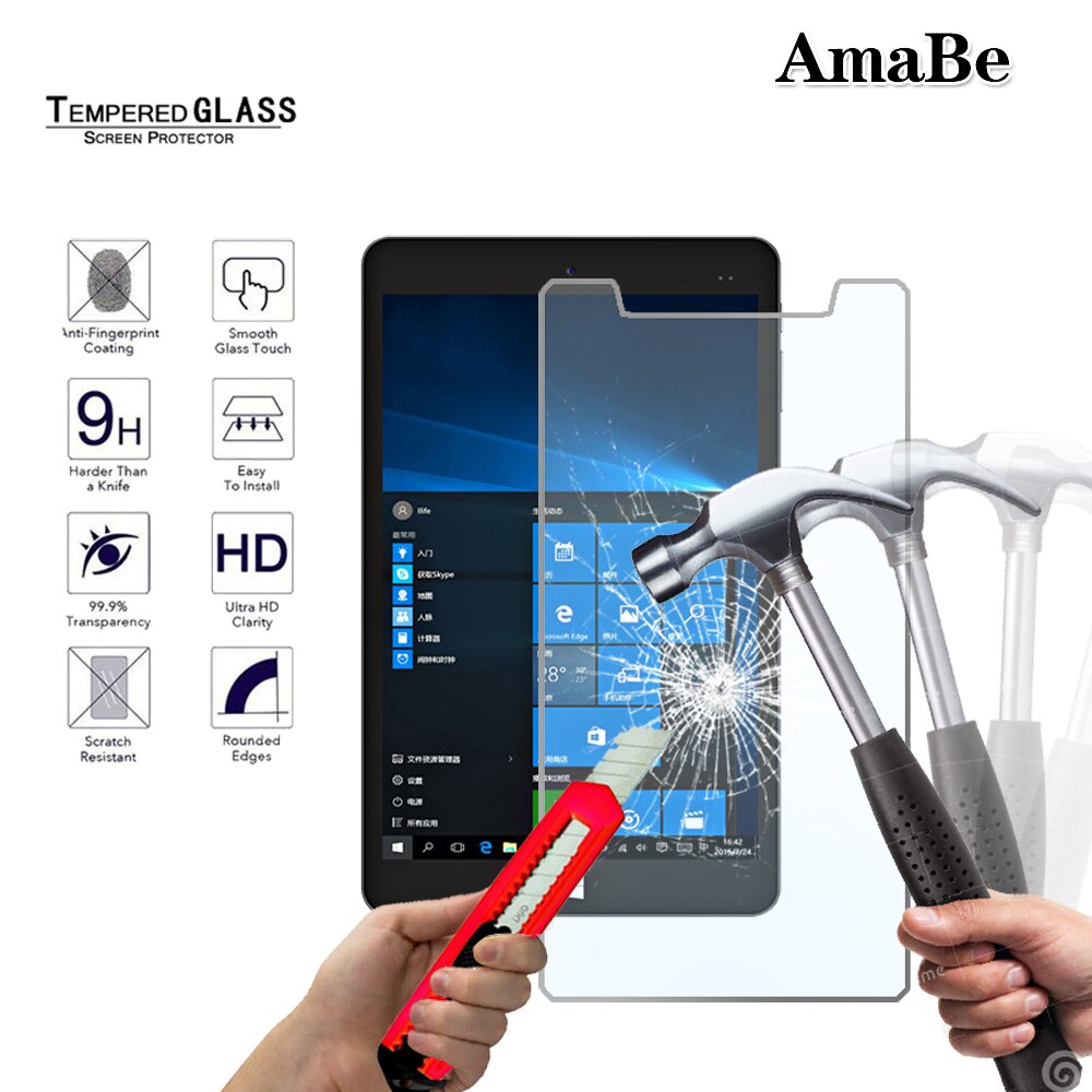 Høy klar skjermbeskytter beskyttelsesfilm for chuwi  hi8 pro 8.0 tommer  / hi8 / vi8 pluss  / vi8 nettbrett skjermbeskytter glass: Chuwi  vi8 pluss