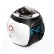 2448P camera 360-degree VR Rear View panoramic portable small cam 16MP Remote Control surveillance Various Colors Available: White