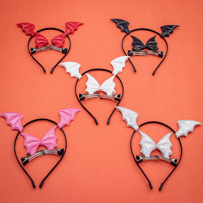 4 Uds. Diadema de Halloween, tocados para , pinzas para el pelo de Halloween, accesorios para diademas para disfraz de Cosplay