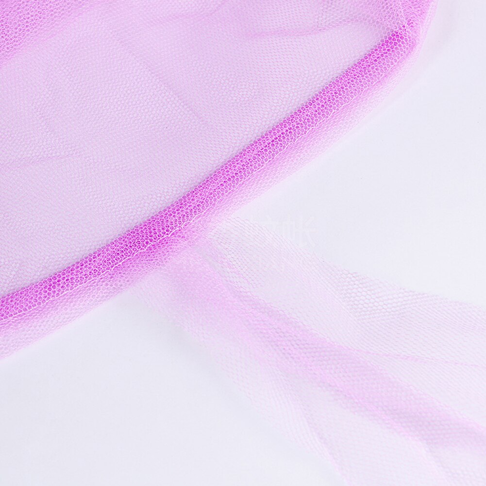 Canopy Decoration Polyester Anti Insect Bed Mosquito Net Double Home Square Top Mesh Opening Dormitory Summer Solid