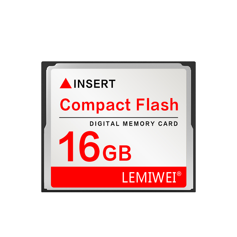 Cartão de memória Lemiwei 256MB 512MB Cartão flash compacto 1GB 2GB 4GB Cartão CF 8GB 16GB 32GB 64GB Cartão Compactflash para câmera: 16 GB