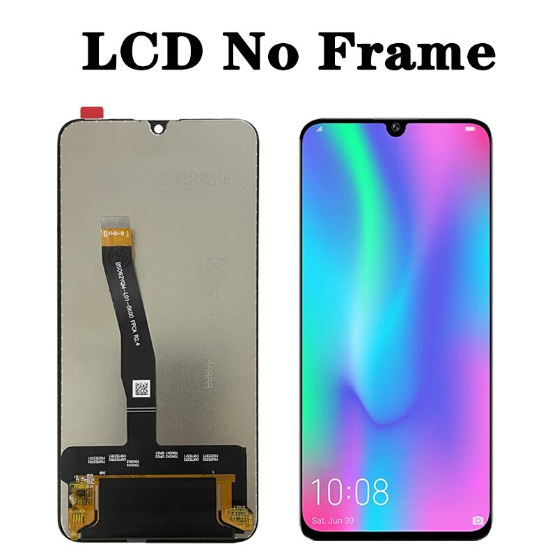 Pantalla LCD Super AMOLED para Huawei Honor 10 lite, montaje de digitalizador con pantalla táctil y marco para honor 10i HRY-LX1 LCD: Linen