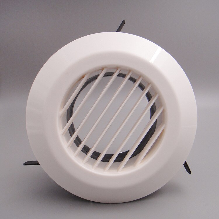Køkken udstødningsventilator 4 tommer støjsvag ventilator soveværelse spisestue ventilator: Lige tuyere / Os
