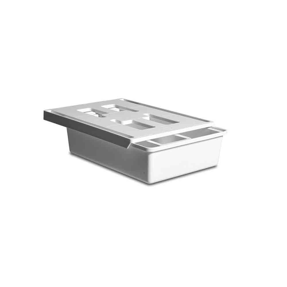 Portable Desk Organizer ABS Hidden Drawer Suitable For Desks Kitchen Cabinets Can Store Groceries Such As Tableware Keychain Etc: M