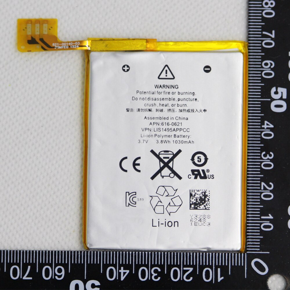 Brand Battery 1030 mAh batteries For ipod Touch 5 5g battery replacement with repair tools