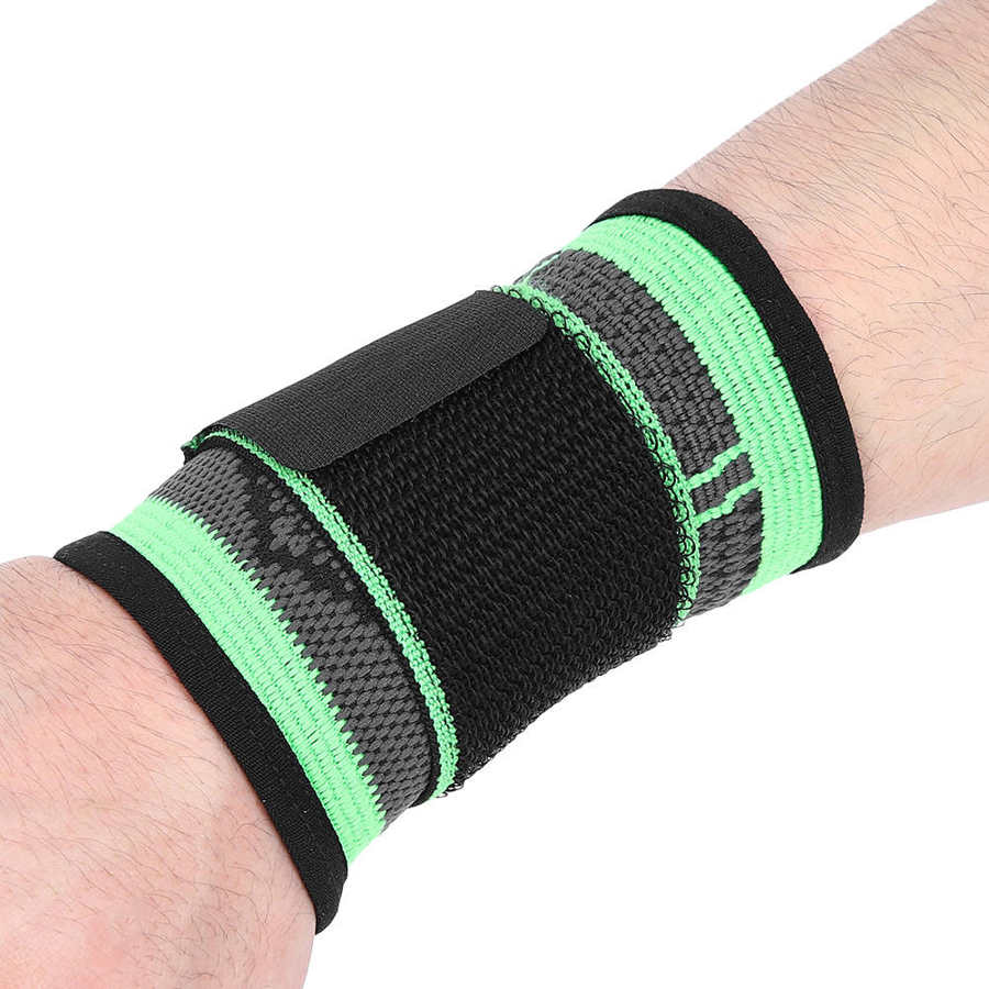 Sports Wristguard Student Nylon Wristguard Breathable Pressure Breathable Sports Protector for Basketball Volleyball