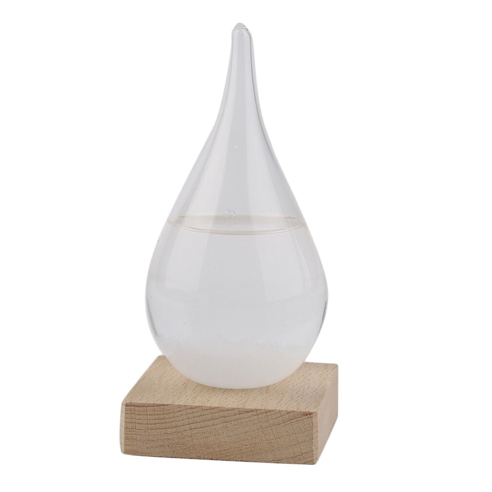 11 stilarter gennemsigtig vejrudsigt flaske stormglas vand globus ornamenter glas tilbehør blæse: Type 0 6 x 13