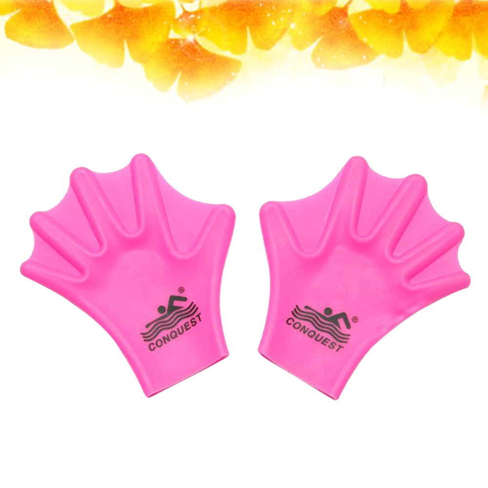 1 Paar Handschoenen Peddels Water Weerstand Siliconen Zwemvliezen Handschoenen Zwemmen Handschoenen Hand Web Voor Aquatische Zwemmen Duiken