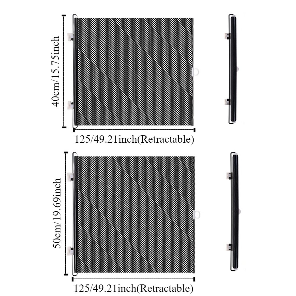 Garde rétractable clôture porte barrière universelle boîtier de sécurité pour animaux de compagnie pliant avec crochet enfant barrière clôtures escaliers