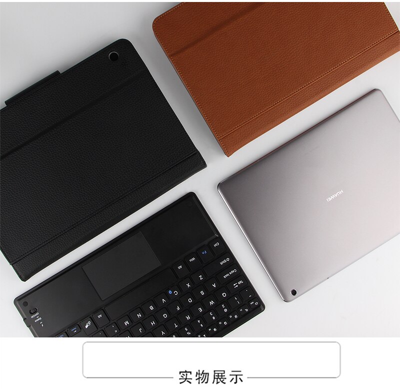 Bluetooth keyboard PU Leather Case For Huawei Mediapad M3 Lite 10 BAH-W09 AL00 10.1 inch Cover Tablet Case Protective Coque+pen