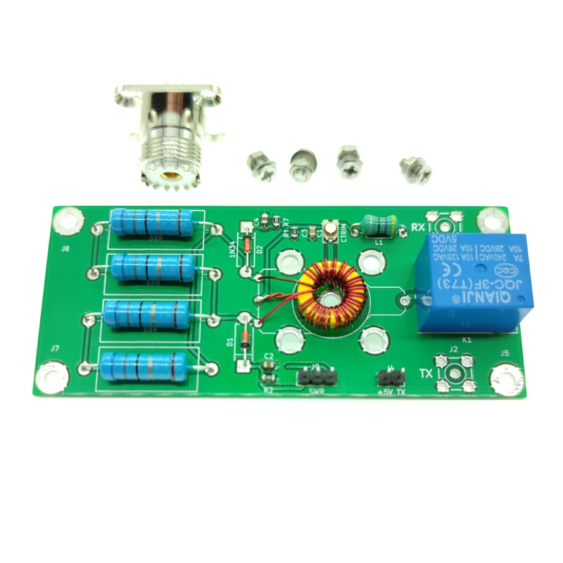 Kits de transceptor de Radio, SWR metrt, HF SSB, 6 bandas, bricolaje: Finished board