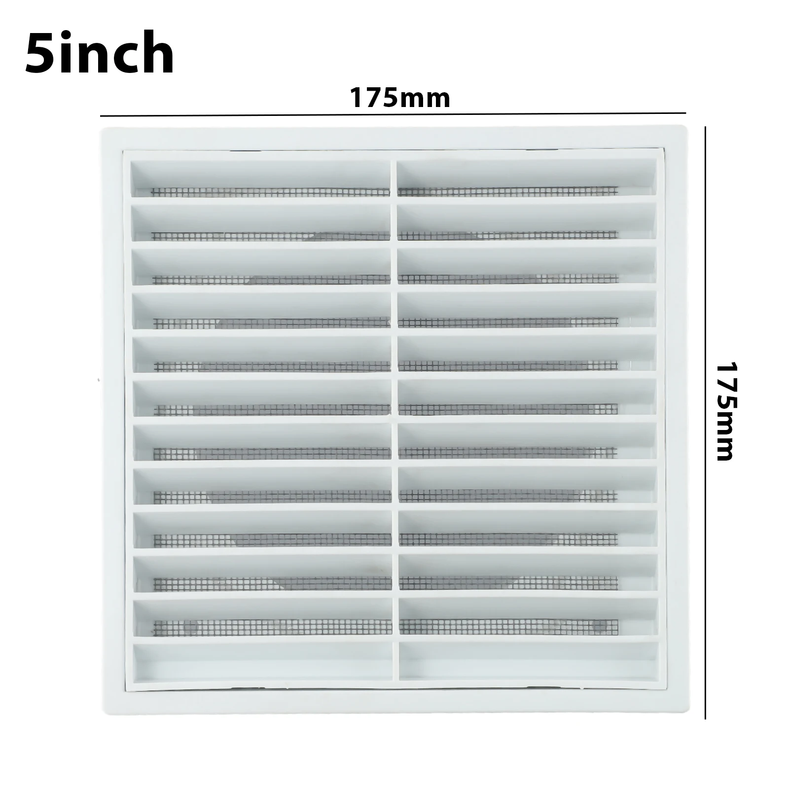 Plastic Ventilation Grille With With Steel Mesh Air Outlet Fresh Air Exhaust Outlet Fresh For Wall Ceiling Openings Duct Vents: light green