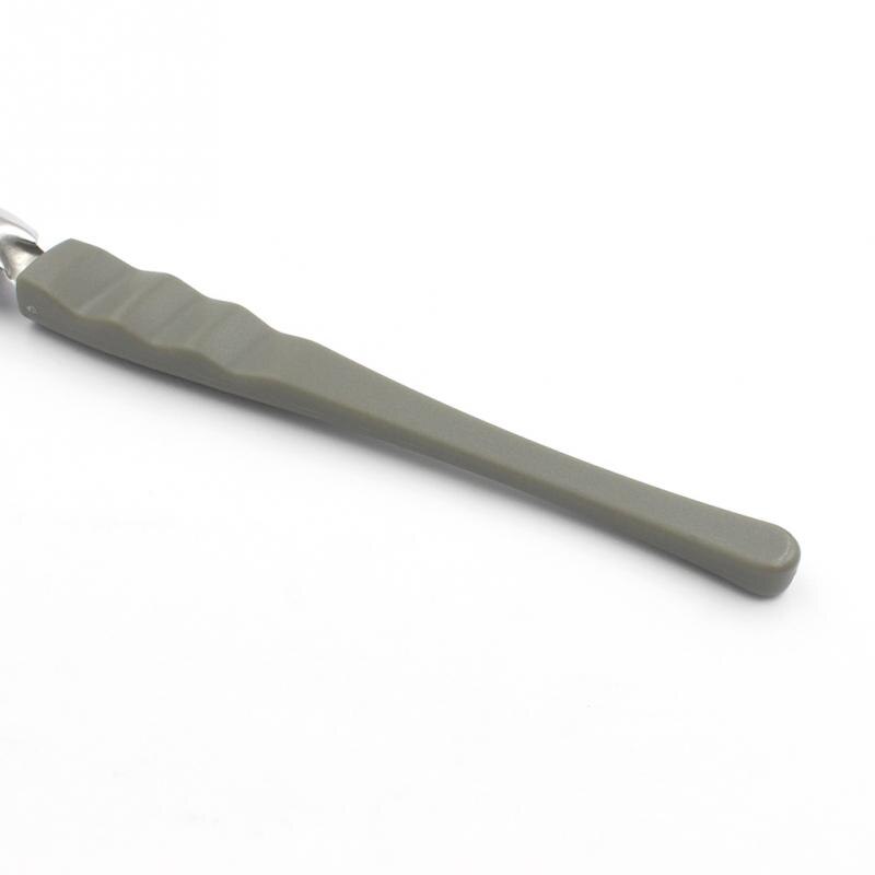 Utensilio de cocina para pintar salsa de soja, accesorios de cuchara, lápiz de acero inoxidable, Mango antideslizante para café, excelente sensación más exquisita